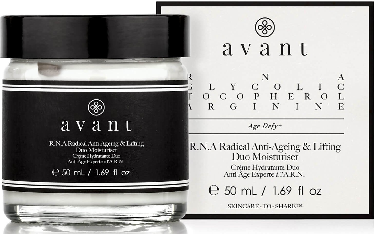 Avant Skincare R.N.A Radical Anti-Ageing and Lifting Duo Moisturiser 50ml