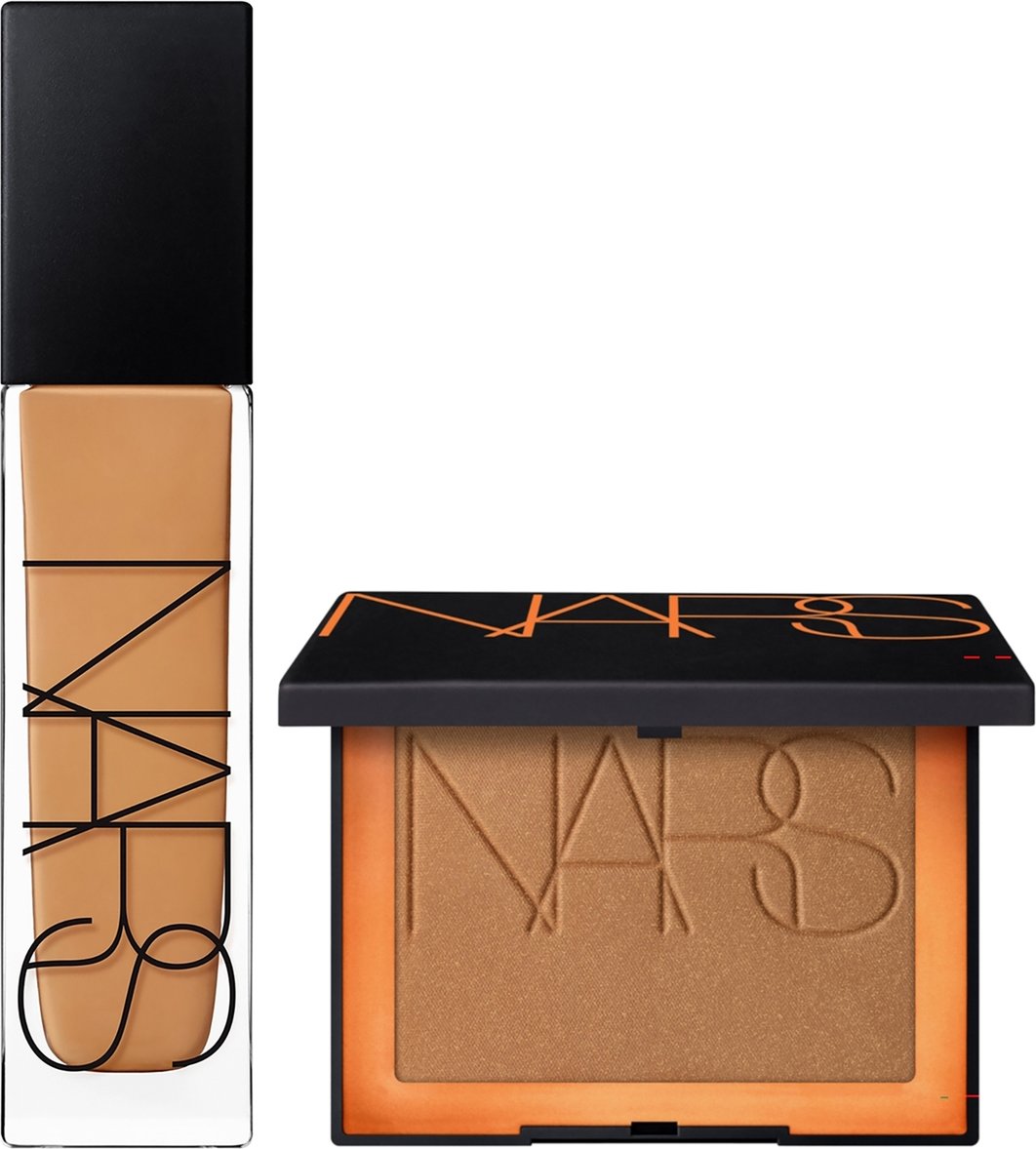 NARS Natural Longwear Foundation 30ml and NARS Laguna Bronzing Powder 2.8g (Various Shades) - Cadiz