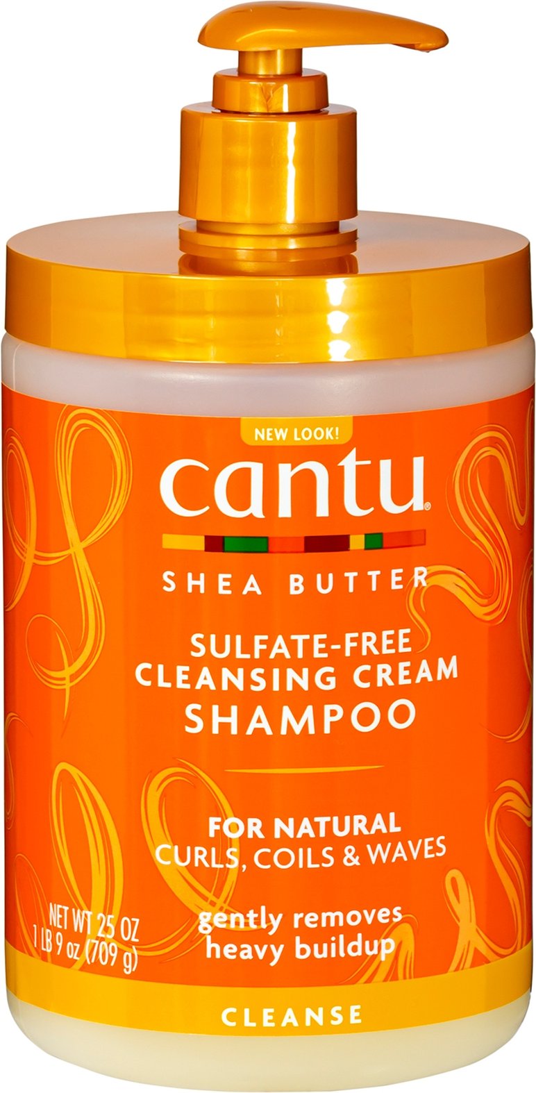 Cantu Shea Butter for Natural Hair Cleansing Cream Shampoo – Salon Size 25 oz