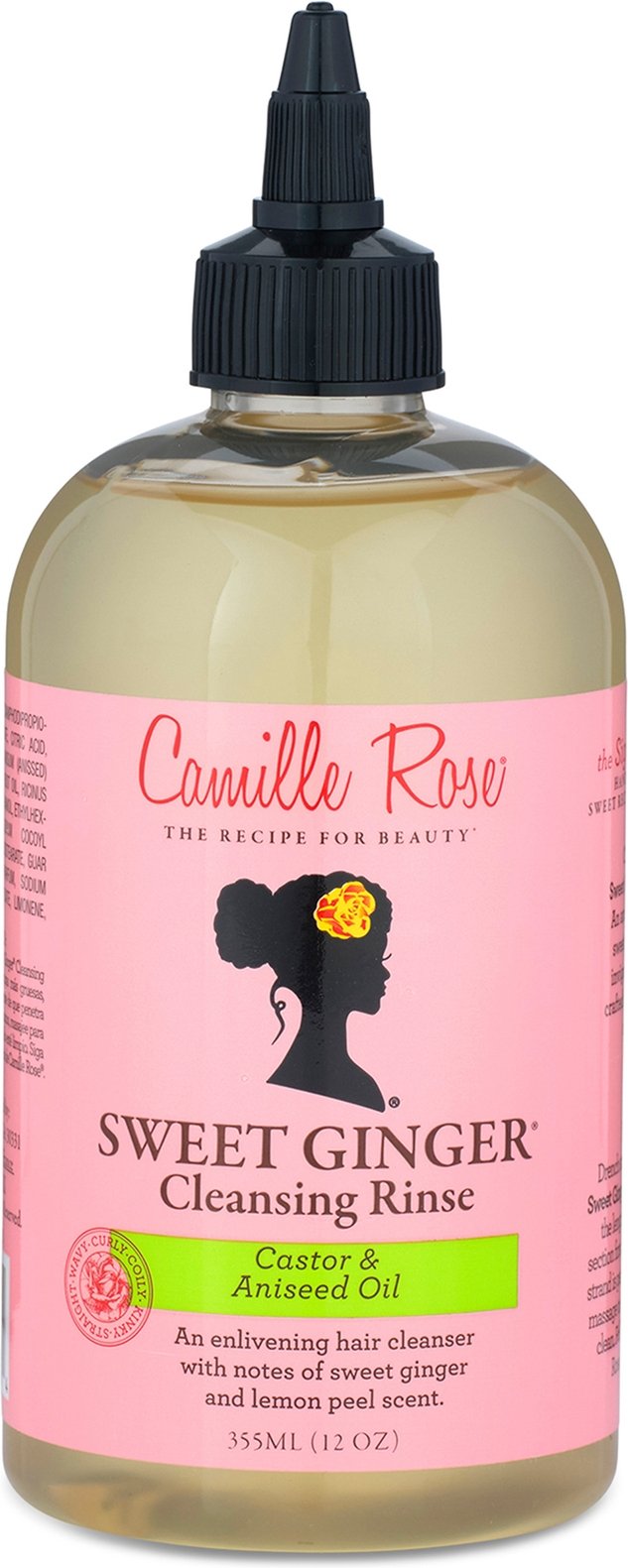 Camille Rose Sweet Ginger Cleansing Rinse Shampoo 355ml
