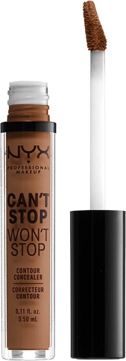 NYX Professional Makeup Can't Stop Won't Stop Contour Concealer (Various Shades) - Cappuccino