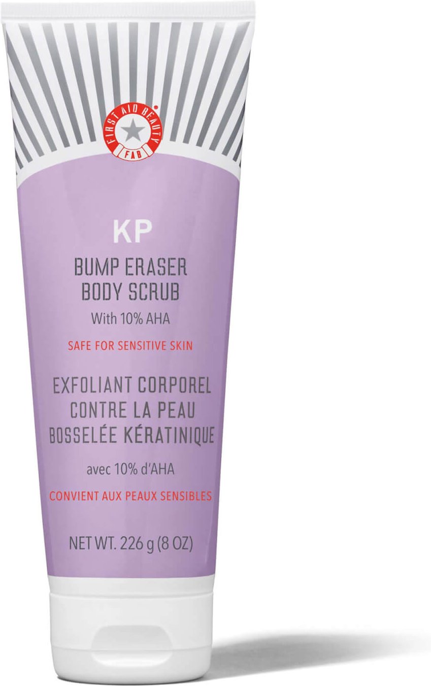 First Aid Beauty KP Bump Eraser Body Scrub with 10% AHA 226g