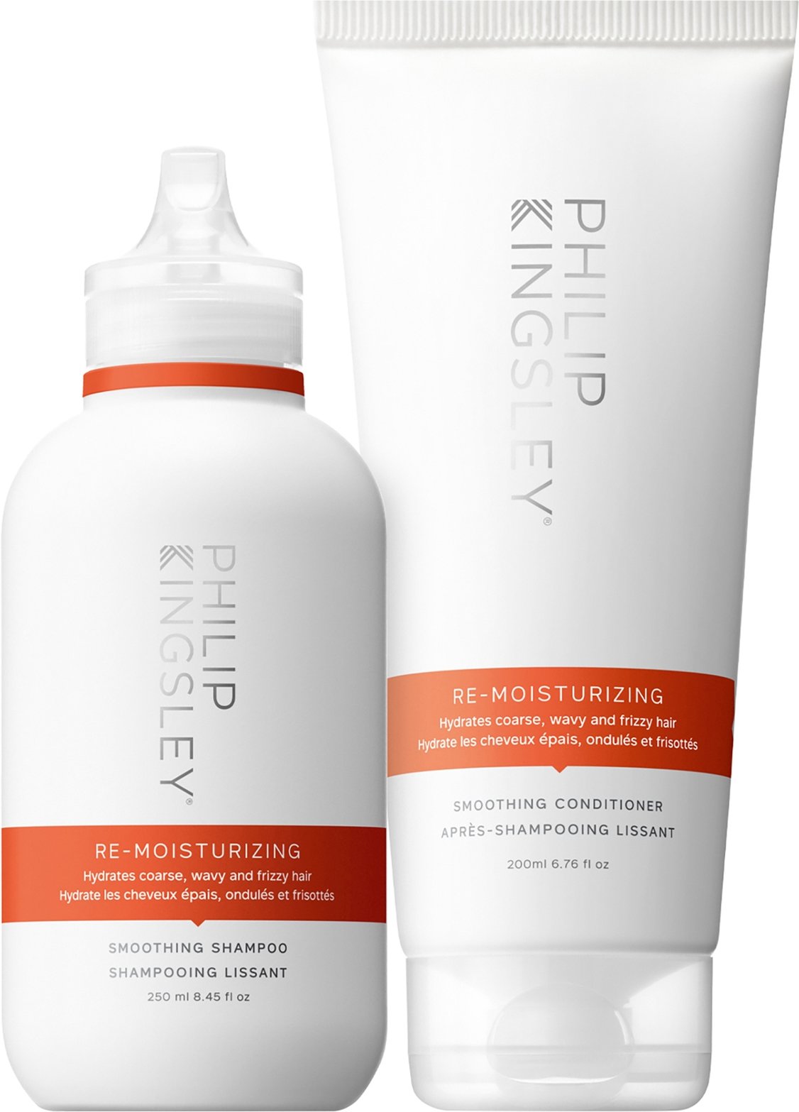 Philip Kingsley Re-Moisturizing Shampoo 250ml and Conditioner 200ml Duo