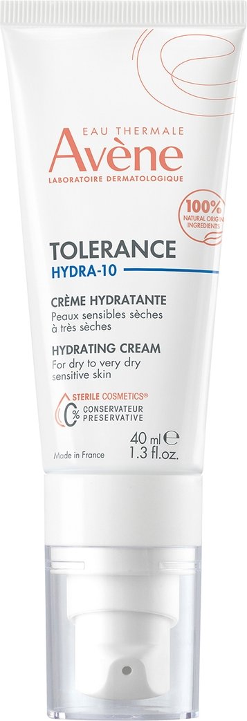 Avène Tolerance Hydra-10 Moisturising Cream for Sensitive Skin 40ml