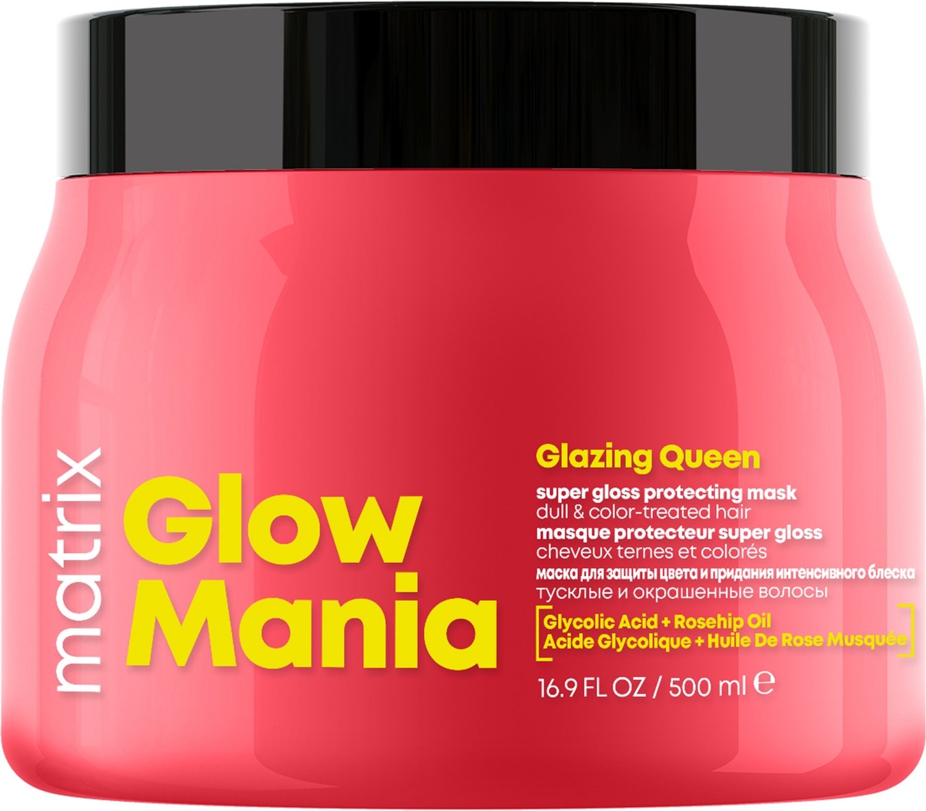 Matrix Glow Mania Glazing Queen: Super Gloss Protecting Mask 500ml