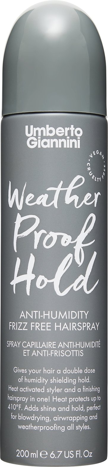 Umberto Giannini Weatherproof Frizz Anti-Humidity Hairspray 200ml