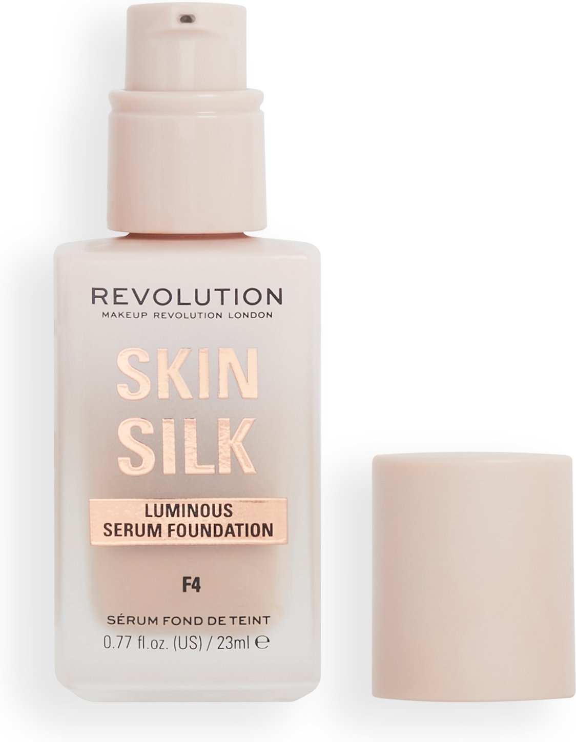 Makeup Revolution Silk Serum Foundation 23ml (Various Shades) - F4
