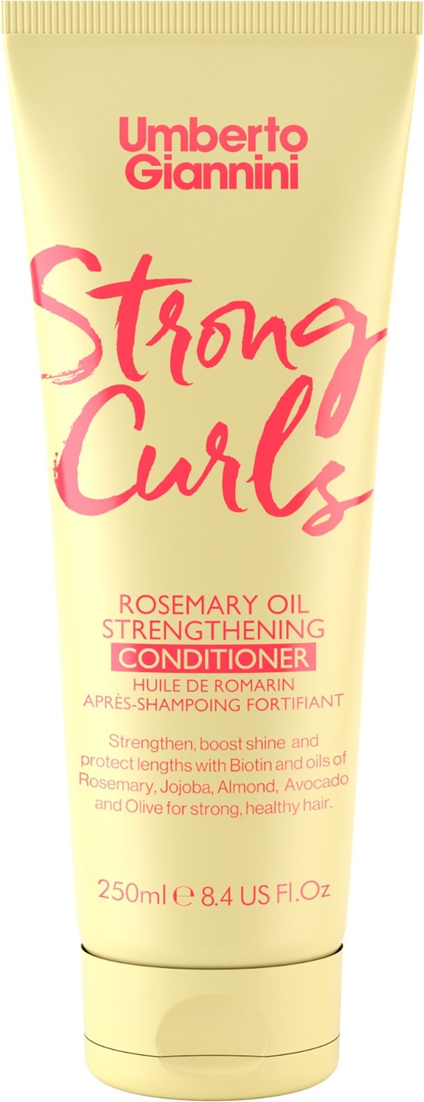 Umberto Giannini Strong Curls Rosemary Oil Conditioner 250ml