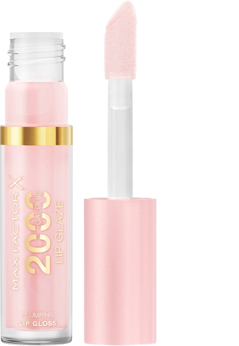 Max Factor 2000 Calorie Lip Glaze Full Shine Tinted Lip Gloss 4.4ml (Various Shades) - 010 Cotton Candy