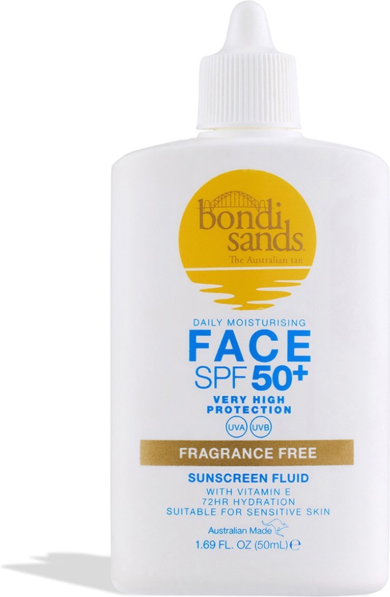 Bondi Sands SPF 50+ Fragrance Free 5 Star Face Fluid 50ml