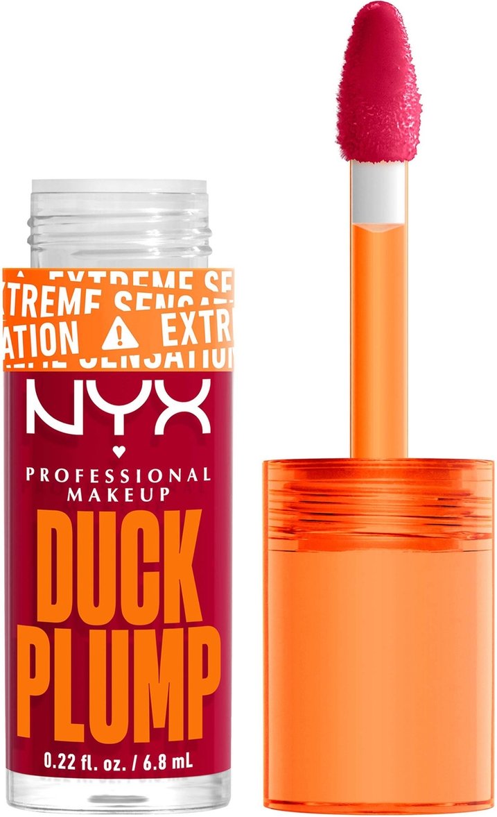 NYX Professional Makeup Duck Plump Lip Plumping Gloss (Various Shades) - Hall of Flame