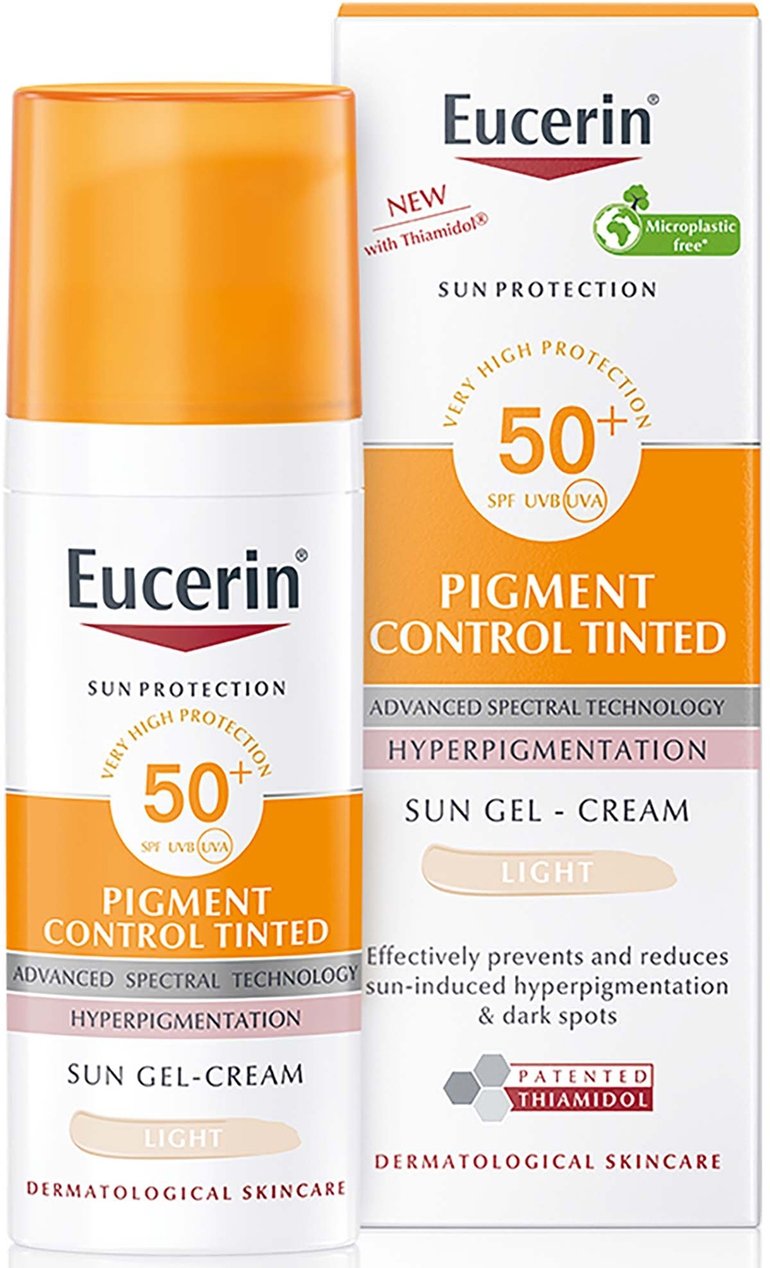Eucerin Sun Face Pigment Control Tinted Light SPF50 50ml