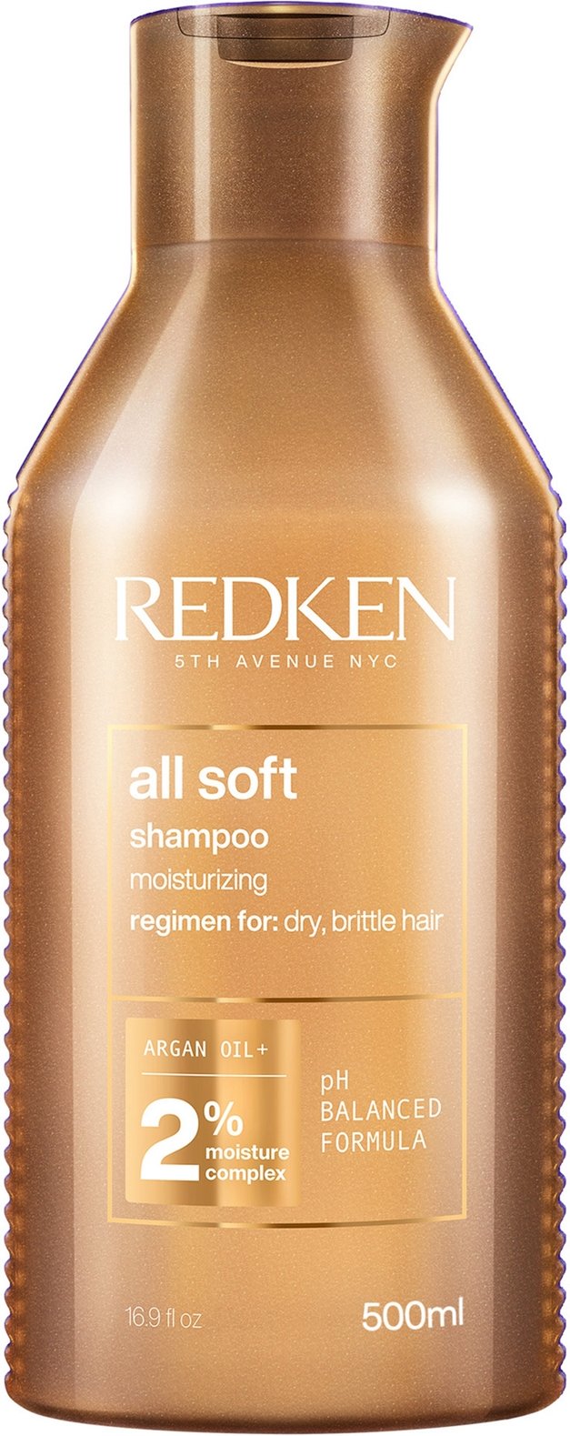 Redken All Soft Shampoo For Dry, Brittle Hair 500ml