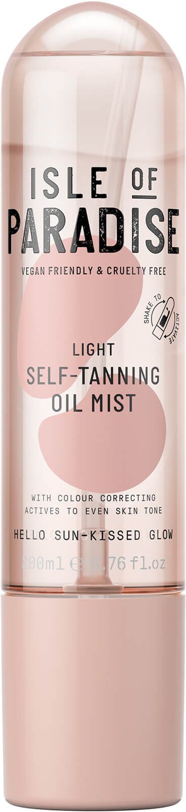 Isle of Paradise Light Self-Tanning Oil Mist 200ml
