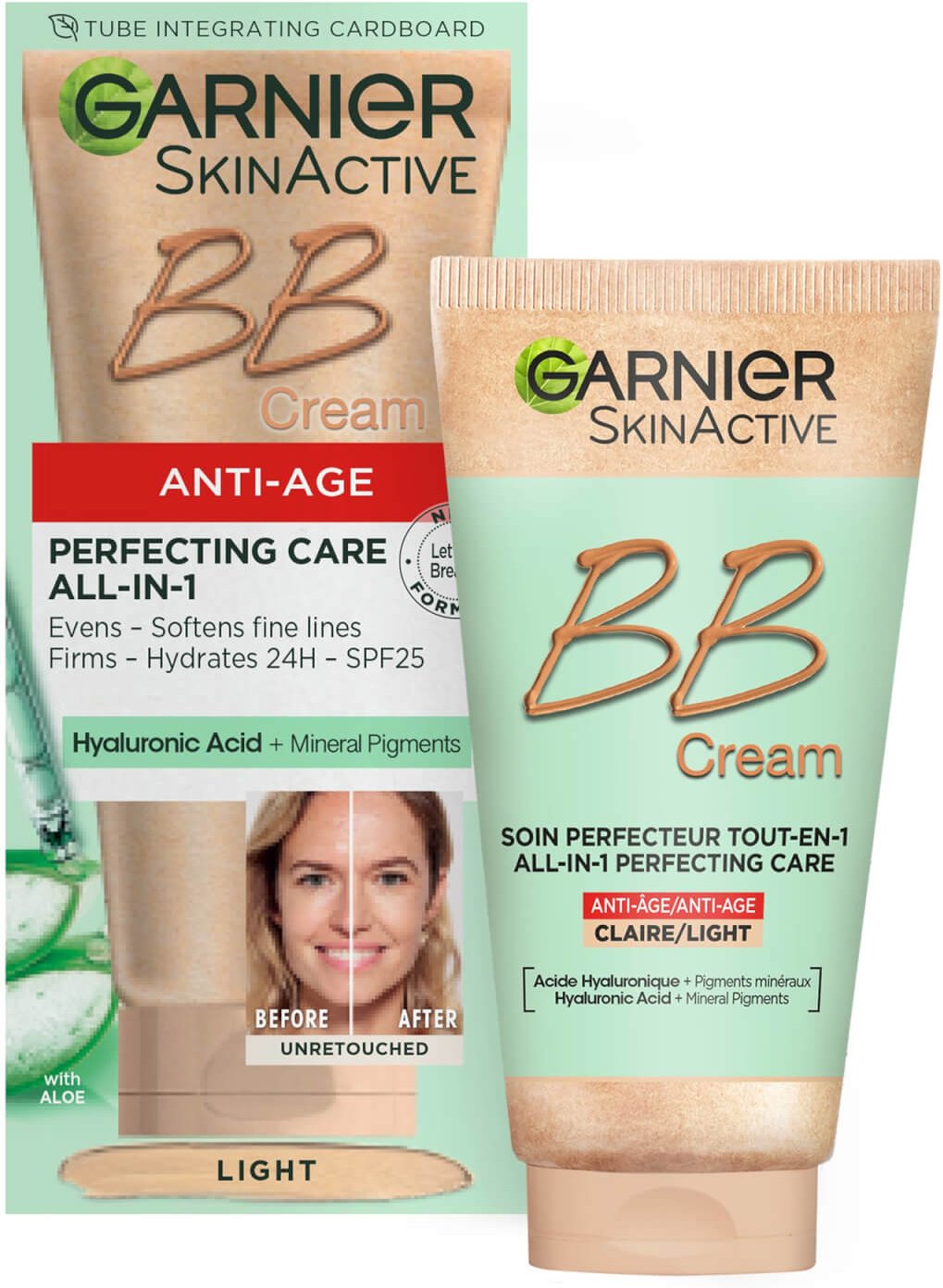 Garnier SkinActive BB Cream Anti-Aging Tinted Moisturiser SPF25 - Light