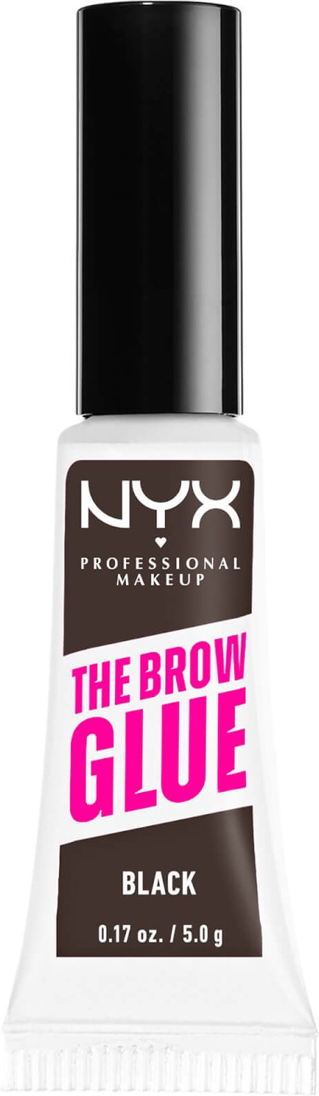 NYX Professional Makeup The Brow Glue Instant Styler 5g (Various Shades) - Black