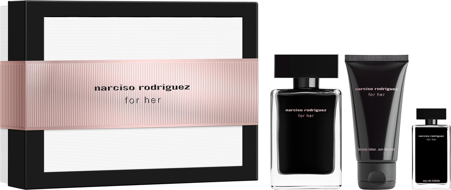 Narciso Rodriguez For Her Eau de Toilette 100ml Gift Set
