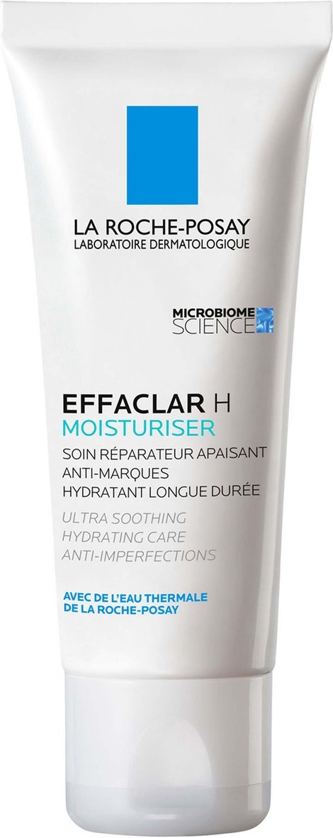 La Roche-Posay Effaclar H Iso-biome Soothing Moisturising Cream For Sensitive Blemish-Prone Skin 40ml