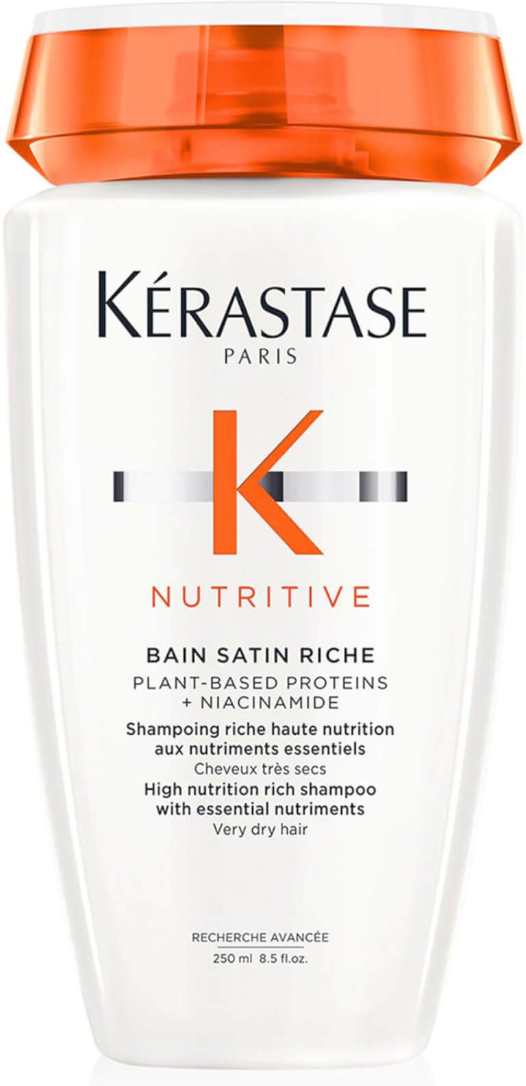 Kérastase Nutritive Bain Satin Riche High Nutrition Rich Shampoo for Dry Hair 250ml
