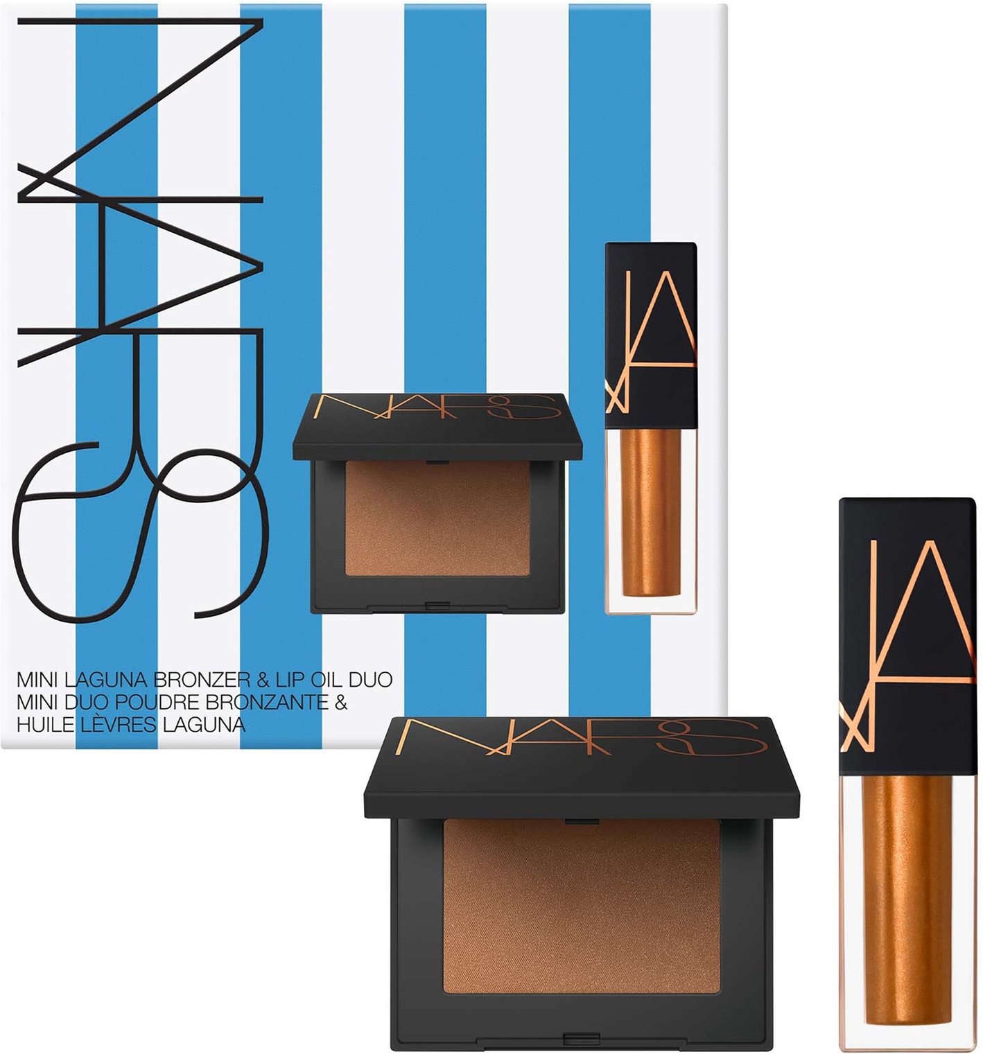 NARS Mini Laguna Bronzer & Lip Oil Bundle