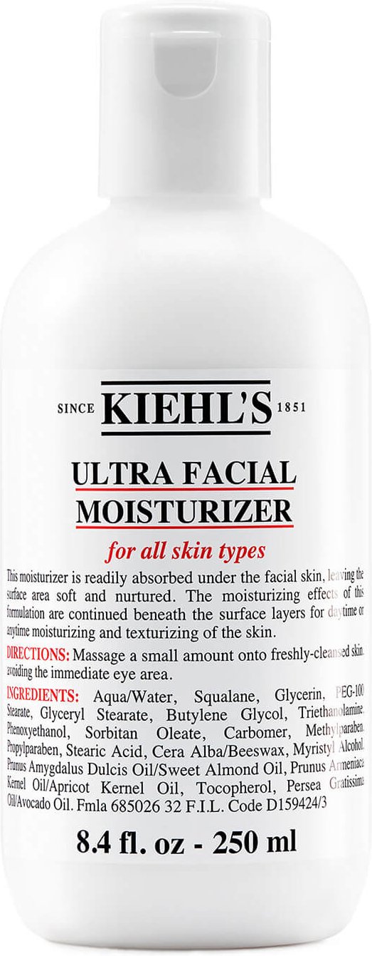 Kiehl's Ultra Facial Moisturiser (Various Sizes) - 250ml