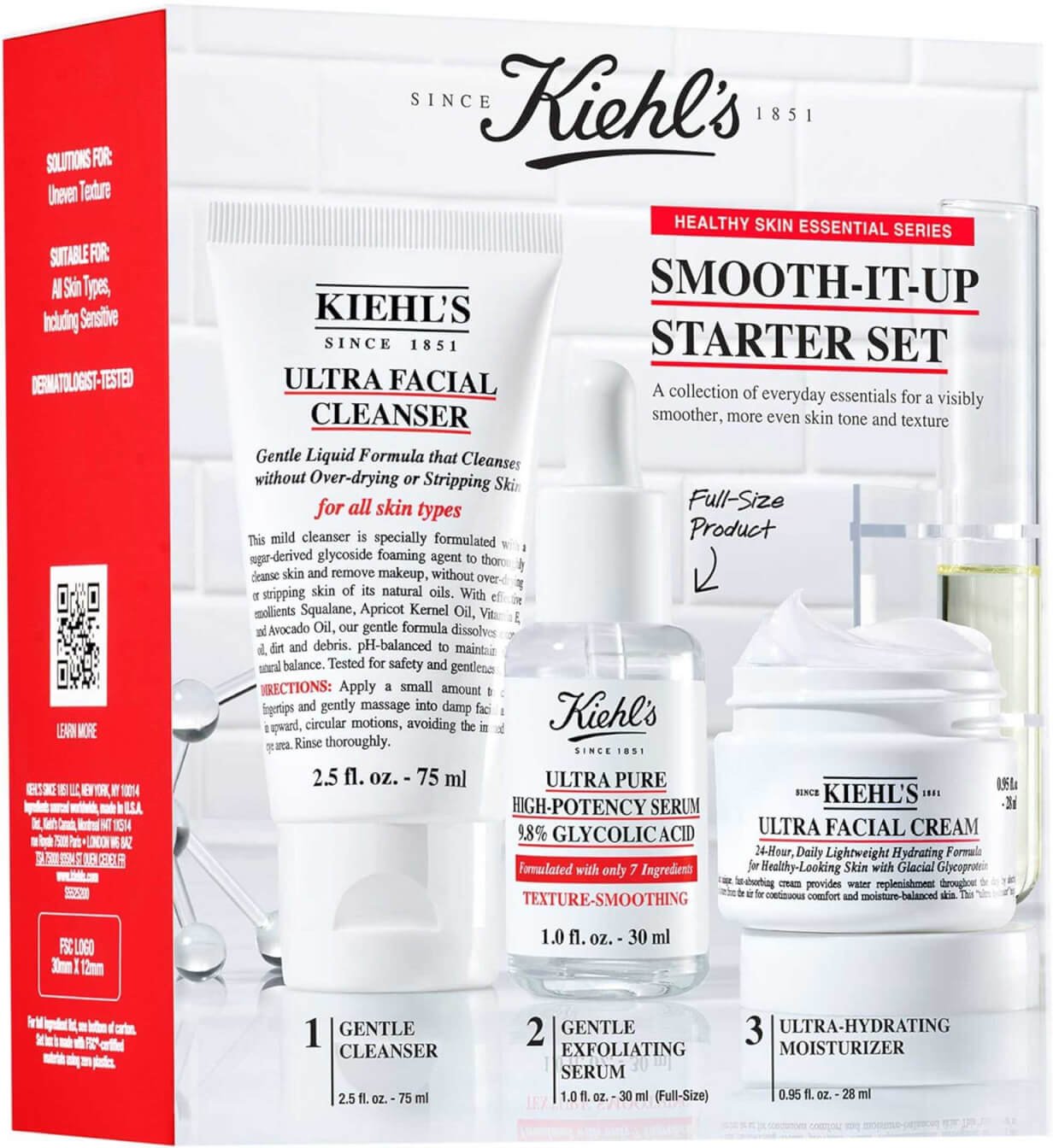 Thumbnail - Kiehl's Smooth it up Set