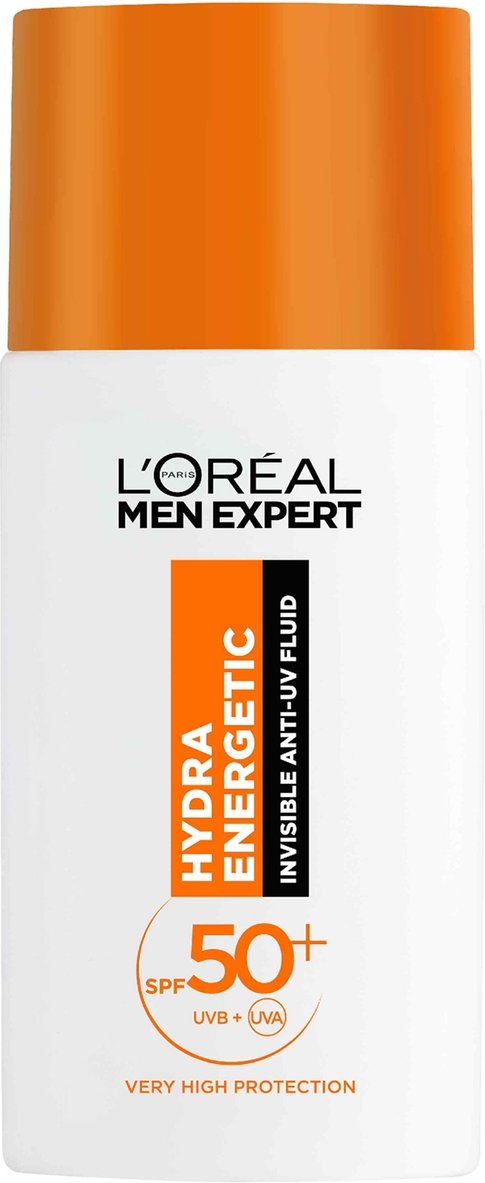 L'Oréal Men Expert Hydra Energetic Daily SPF50+ Invisible Fluid with Antioxidant Vitamin C* 50ml