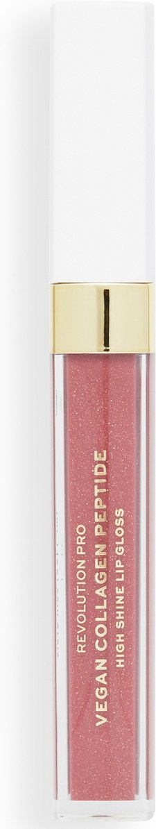 Revolution Pro Vegan Collagen Peptide High Shine Lip Gloss 4ml (Various Shades) - Stripped