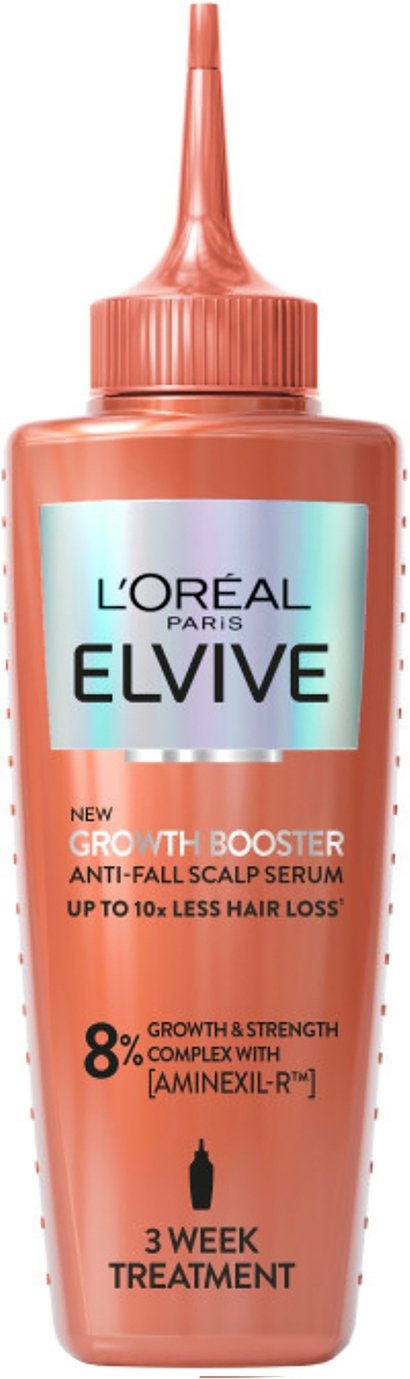 L'Oreal Paris Elvive Growth Booster Scalp Serum, Anti Hair Loss Scalp Treatment, 102ml