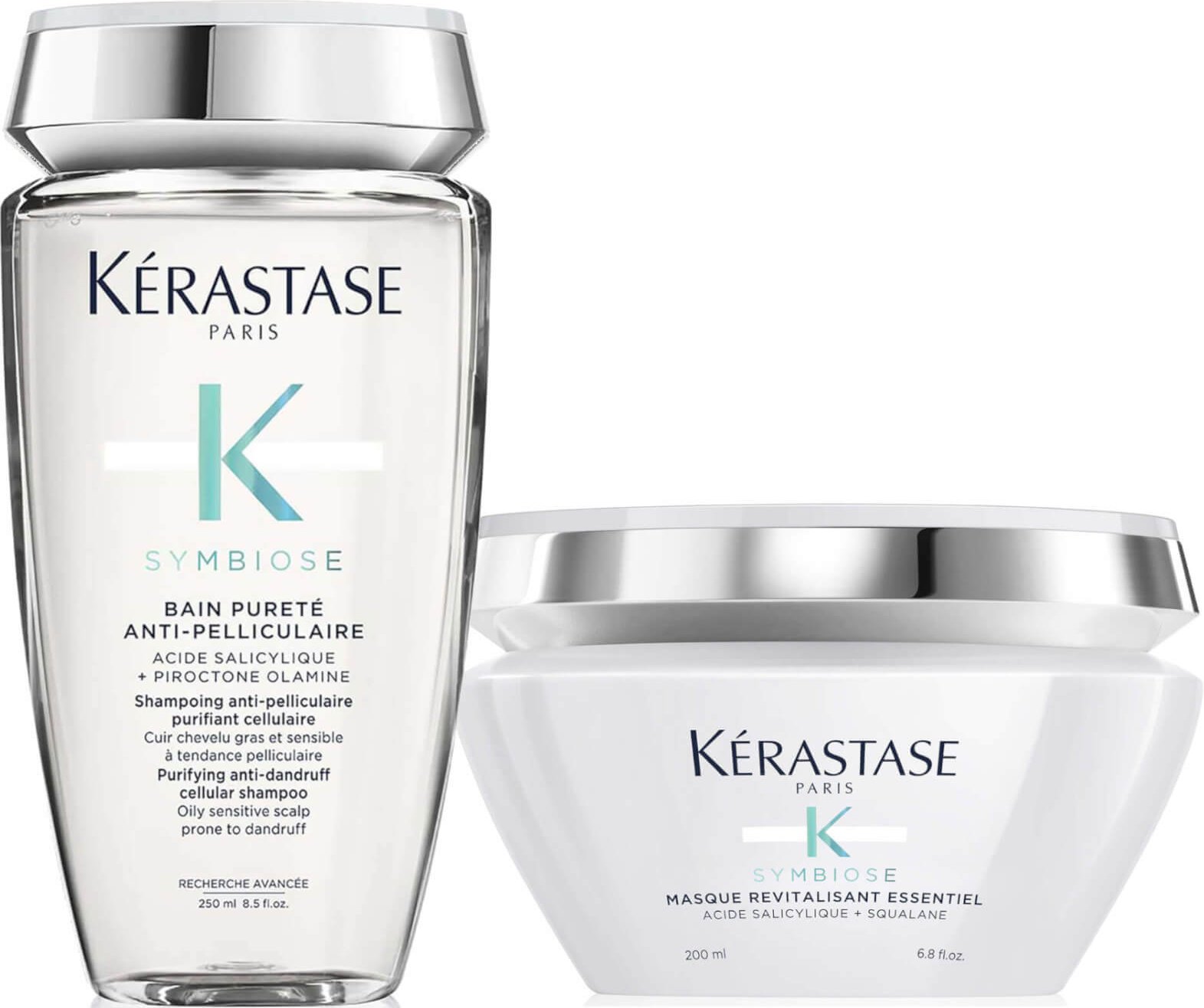 Kérastase Symbiose Anti-Dandruff Cleanse and Nourish Duo for Oily Scalps