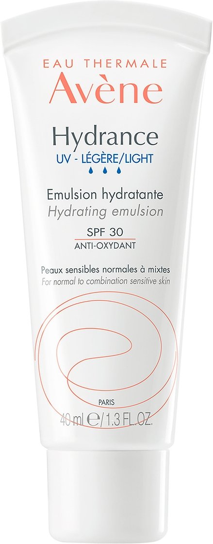 Avène Hydrance Light-UV Hydrating Emulsion SPF30 Moisturiser for Dehydrated Skin 40ml