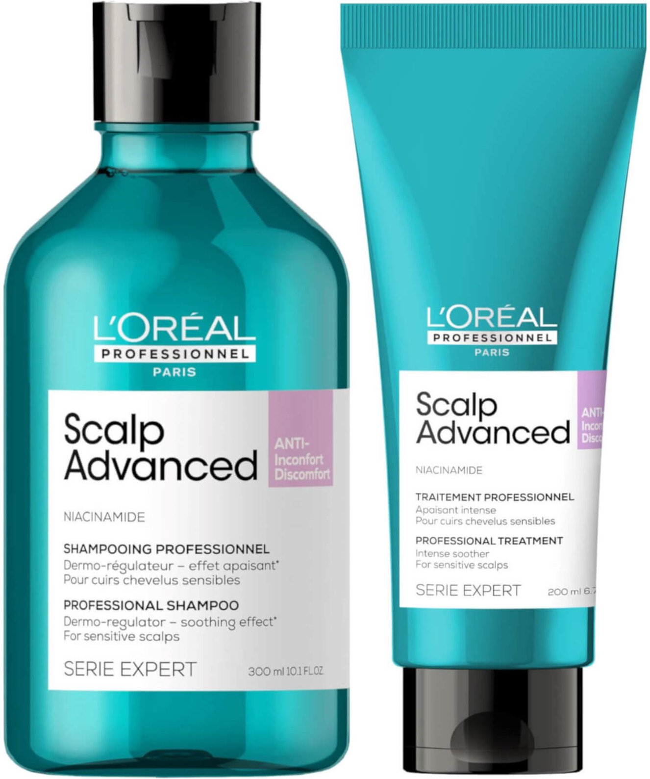 L'Oréal Professionnel Serié Expert Scalp Advanced Anti-Discomfort Hair Shampoo and Treatment Duo