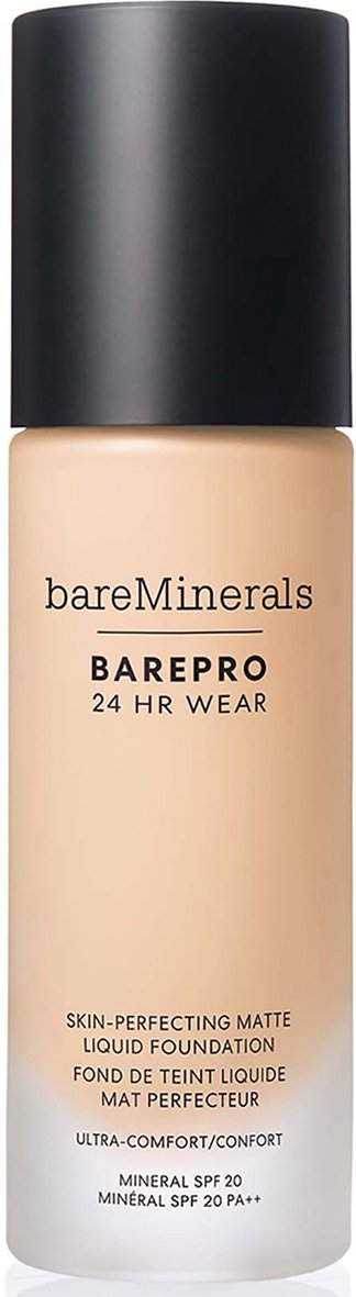 bareMinerals Barepro 24Hr Matte Comfort Liquid Foundation Mineral Spf20 30ml (various shades) - Fair 10 Warm