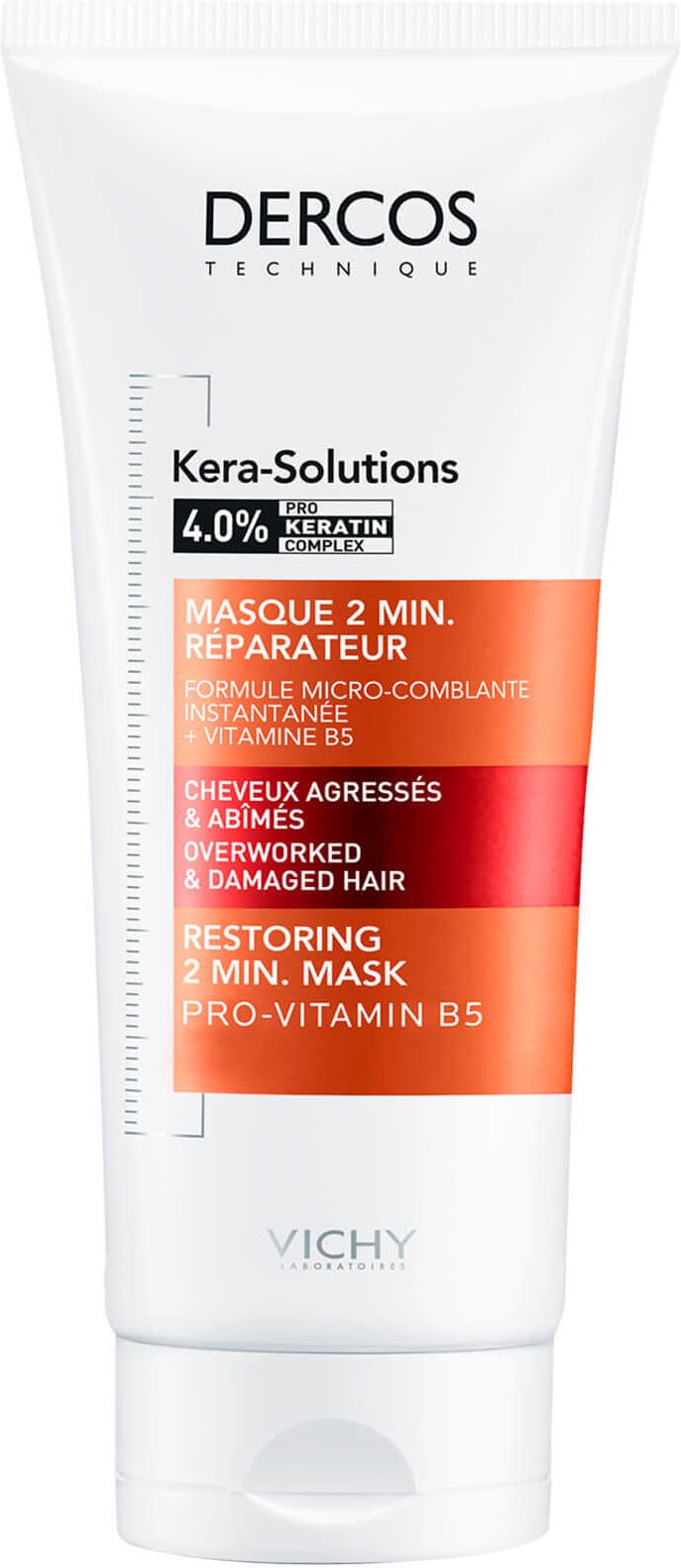 VICHY Dercos Kera Solutions Restoring 2 Minute Conditioning Mask 200ml