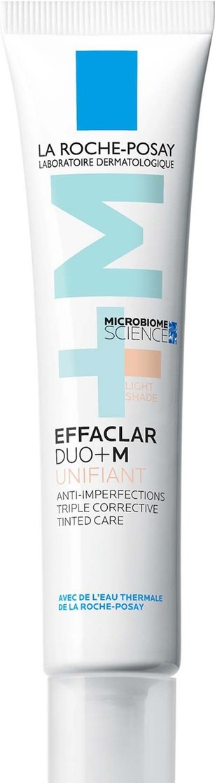 La Roche-Posay Effaclar Duo+M Unifiant Anti-Imperfection Triple Corrective Tinted Care for Blemish-Prone Skin Light 40ml