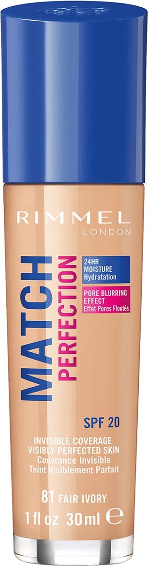 Rimmel Spiel Perfektion Foundation (verschiedene Farbtöne) - Fair Ivory