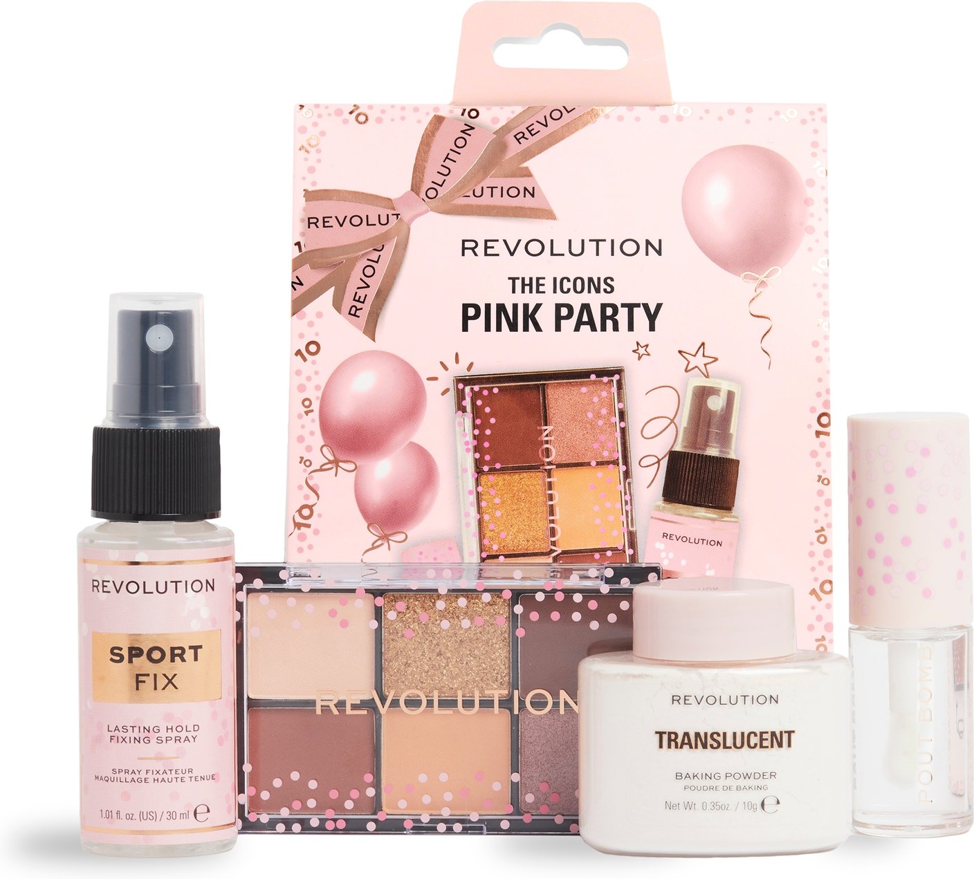 Makeup Revolution The Icons Minis Set - Pink Party