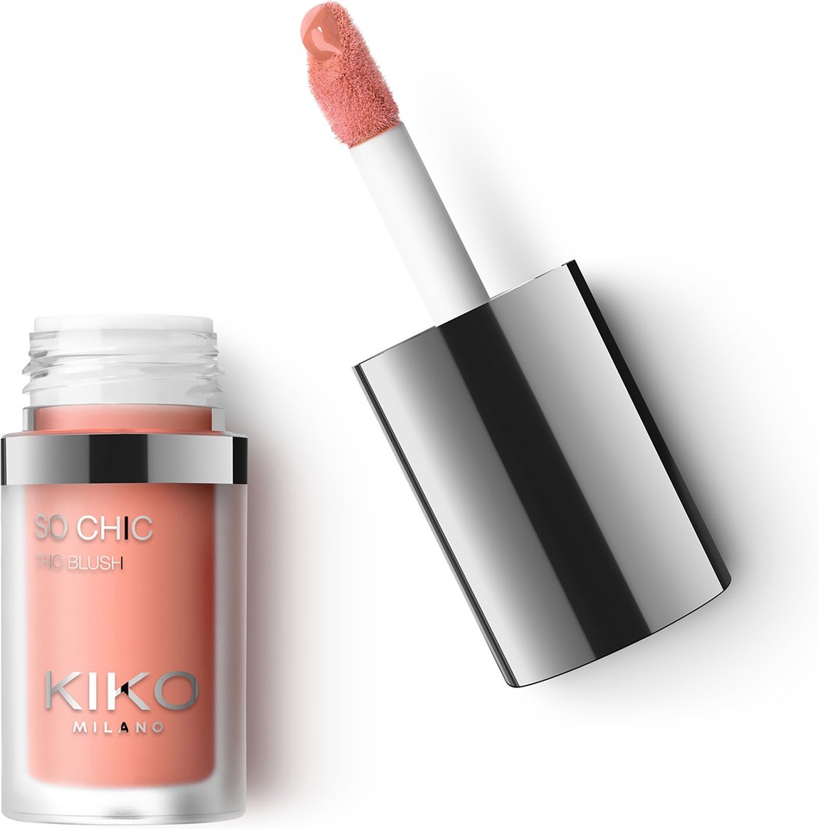 KIKO Milano So Chic Trio Blush 4.5ml (Various Shades) - 02 Velvet Peach