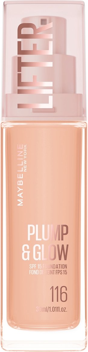 Maybelline New York Lifter Lifter Plump & Glow Foundation (Various Shades) - 116