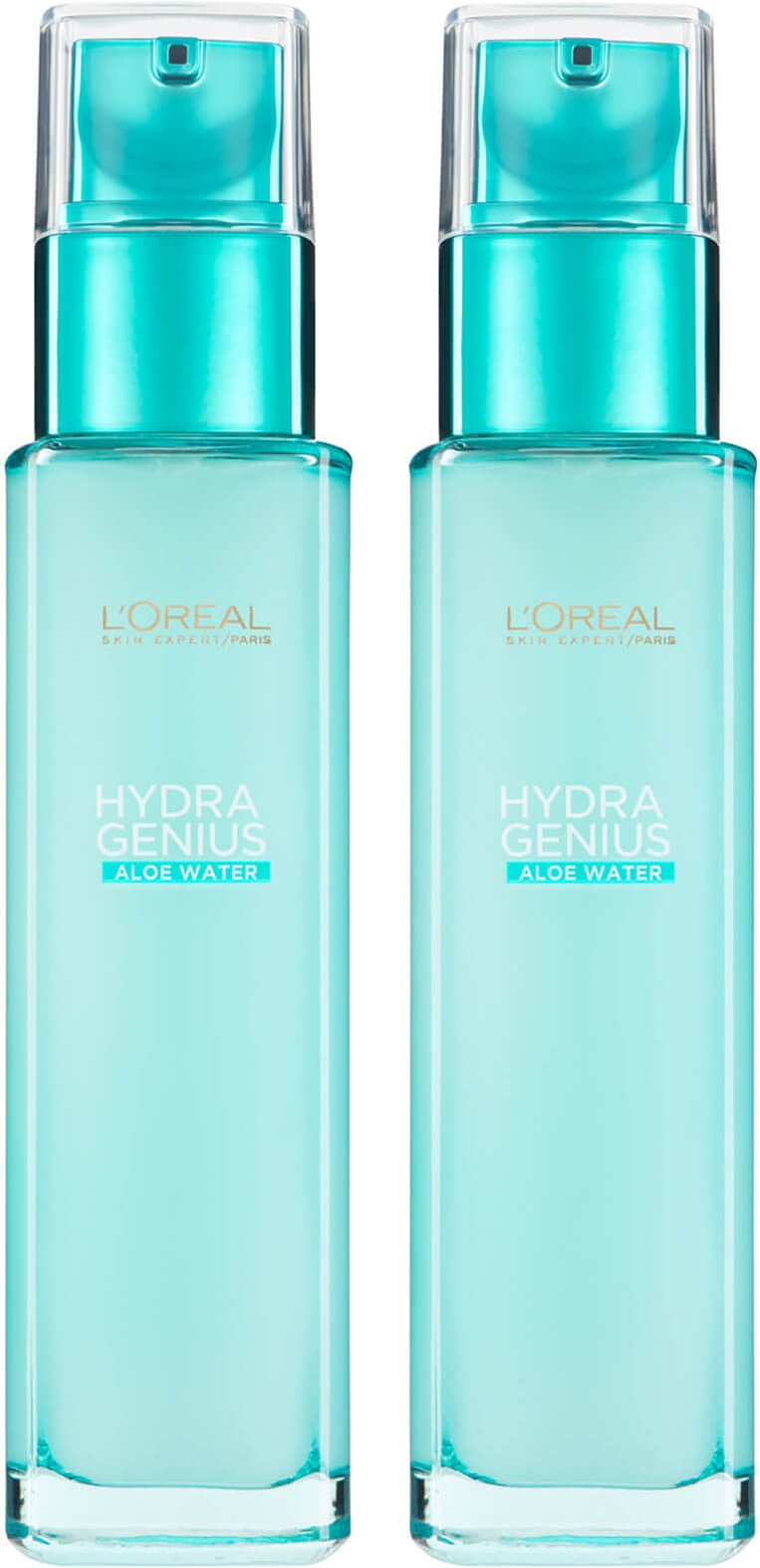 L'Oréal Paris Hydra Genius Liquid Care Moisturiser for Normal Combination Skin 70ml 2 Pack Exclusive