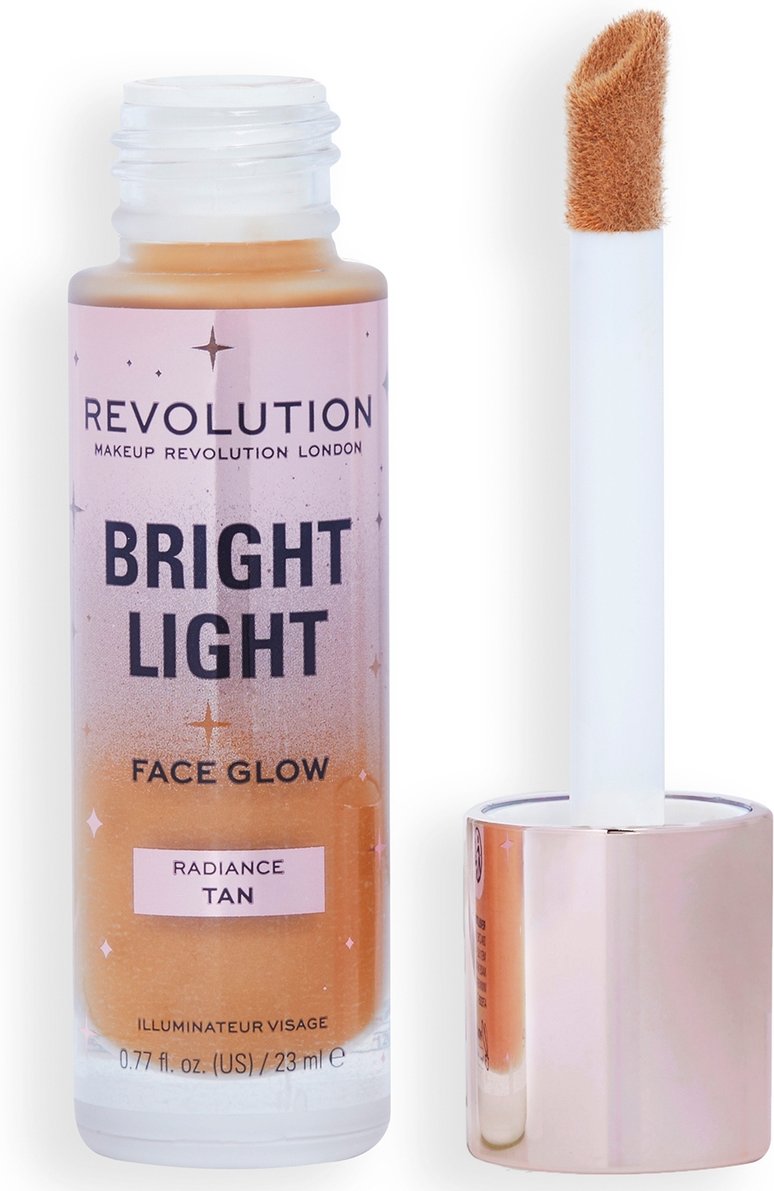 Revolution Bright Light Face Glow 23ml (Various Shades) - Radiance Tan