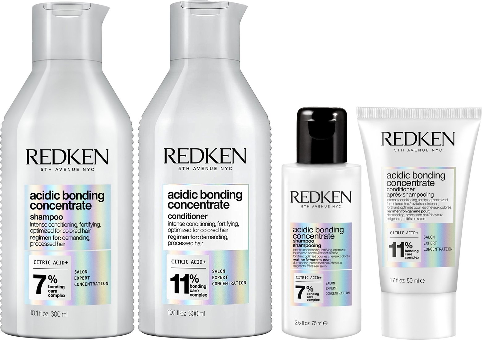 Redken Acidic Bonding Concentrate Shampoo and Conditioner Bundle