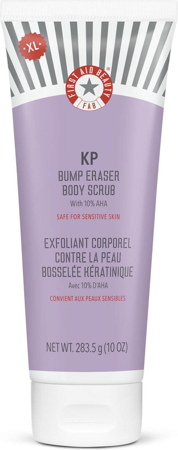 First Aid Beauty KP Bump Eraser Body Scrub with 10% AHA 283.5g