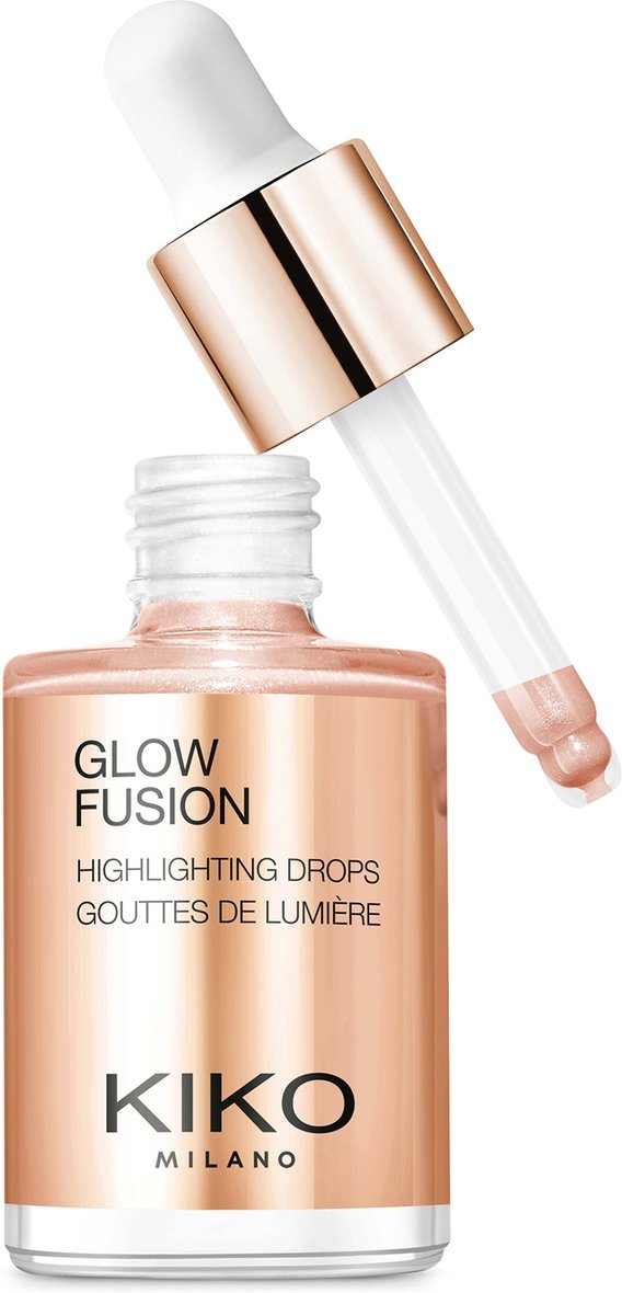Thumbnail - KIKO Milano Glow Fusion Highlighting Drops 10ml (Various Shades) - 02 Sweet Dreams