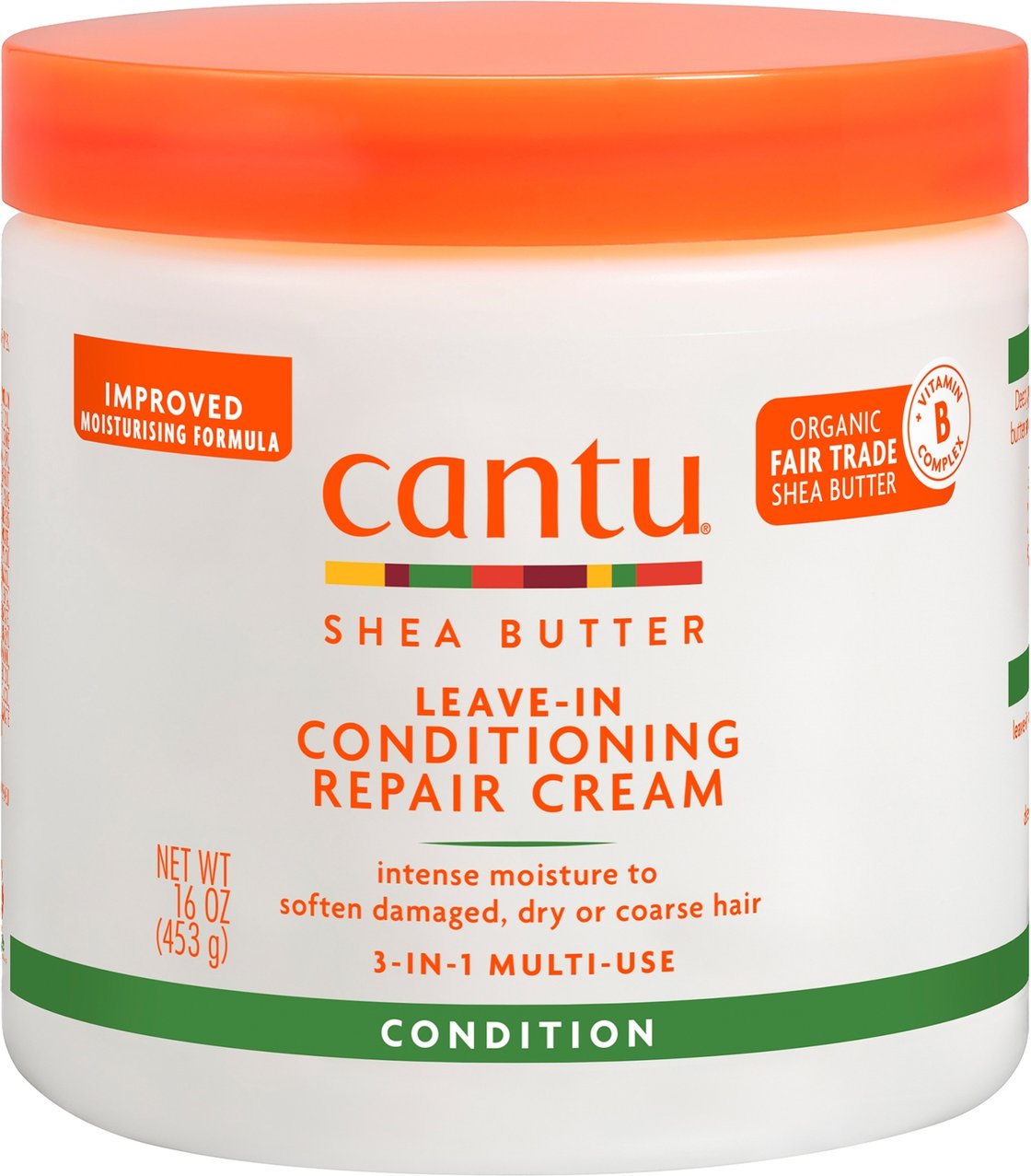 Cantu Shea Butter Leave in Conditioning Repair Cream 453g