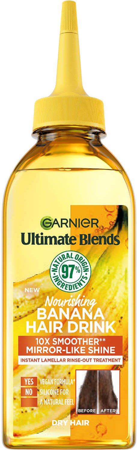 Garnier Ultimate Blends Nourishing Banana Hair Drink Liquid Conditioner for Dry Hair 200ml