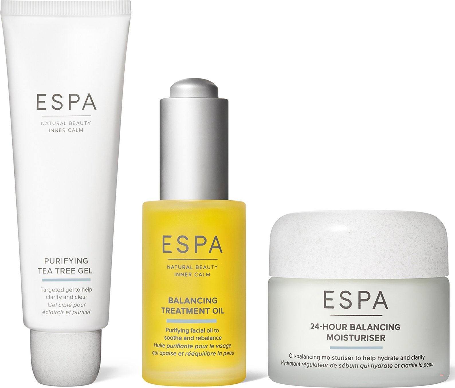 ESPA Inner Beauty Facial - Oily Combination Bundle