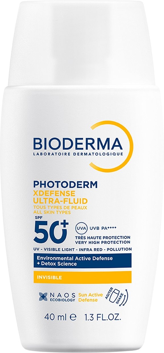 Bioderma XDefense Ultra Fluid SPF50+ Invisible | Suncare and Urban Protection 40ml