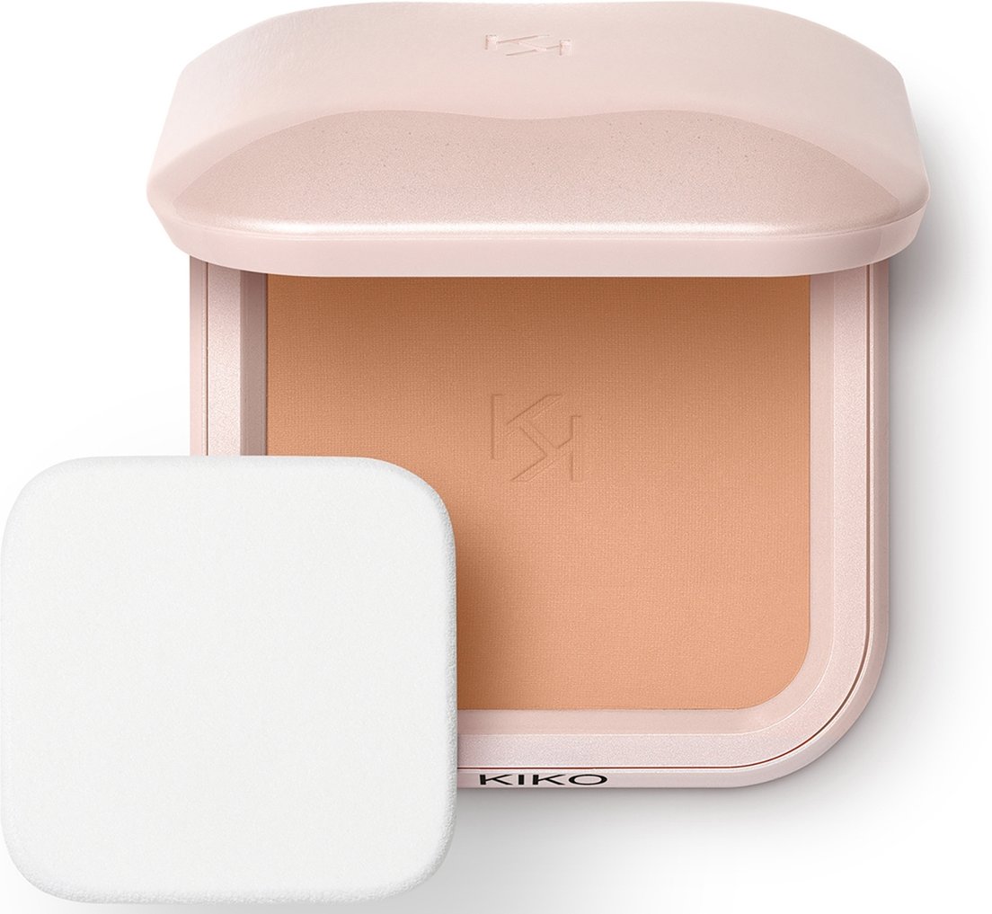 KIKO Milano Skin Lover Refining Face Powder Foundation 12g (Various Shades) - 08 Golden Toffee