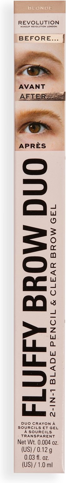 Makeup Revolution Fluffy Brow Duo Blonde - Blonde